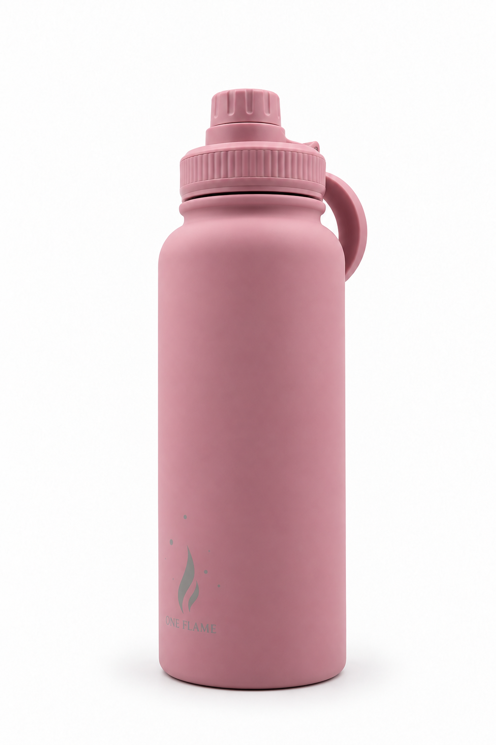 ONE FLAME 32oz Insulated Water Bottle – Dusty Rose