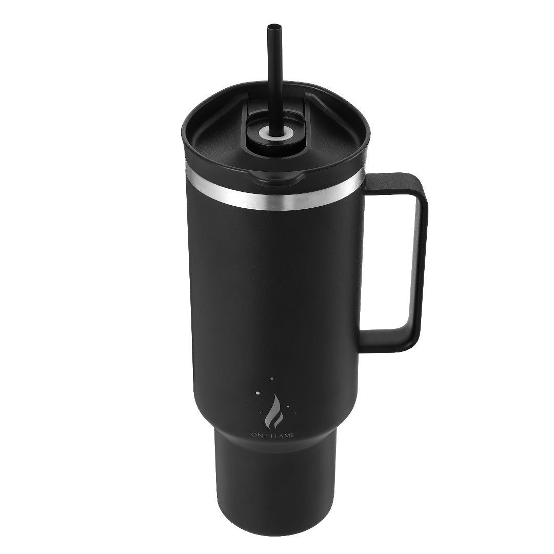 ONE FLAME 40oz Stainless Steel Tumbler